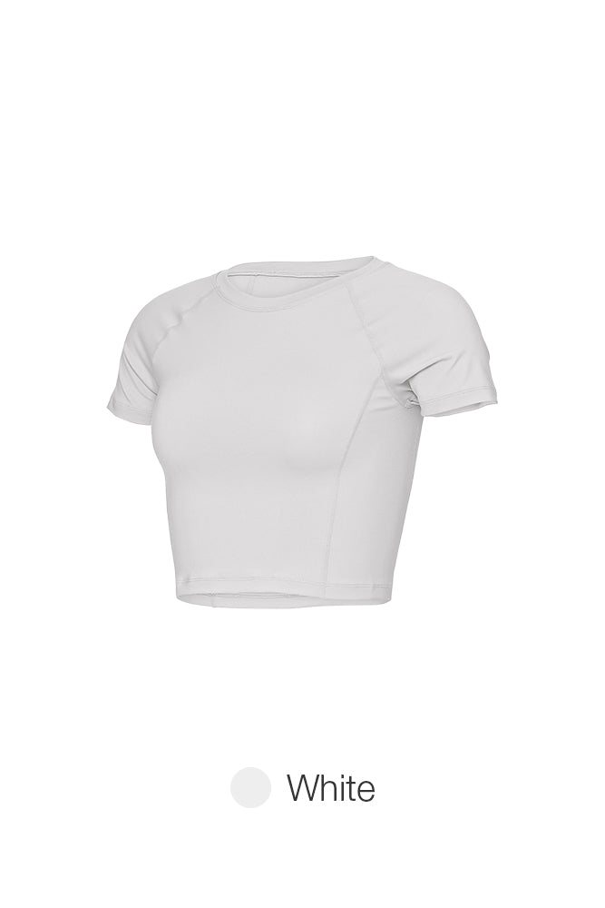 Airtouch Pace Cropped Short Sleeve