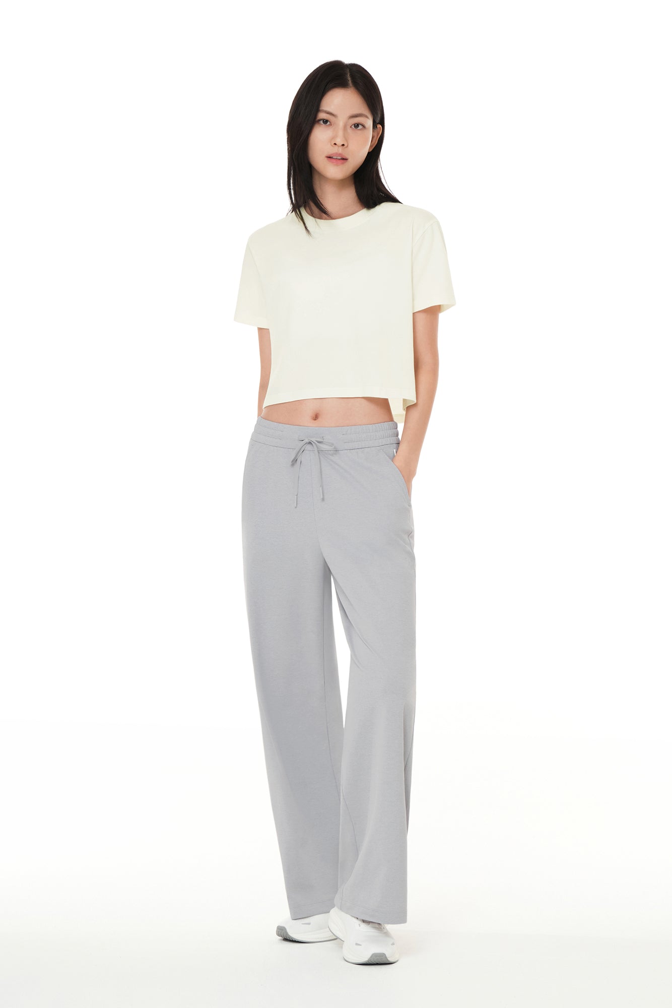 Airy Fit Wide Pants