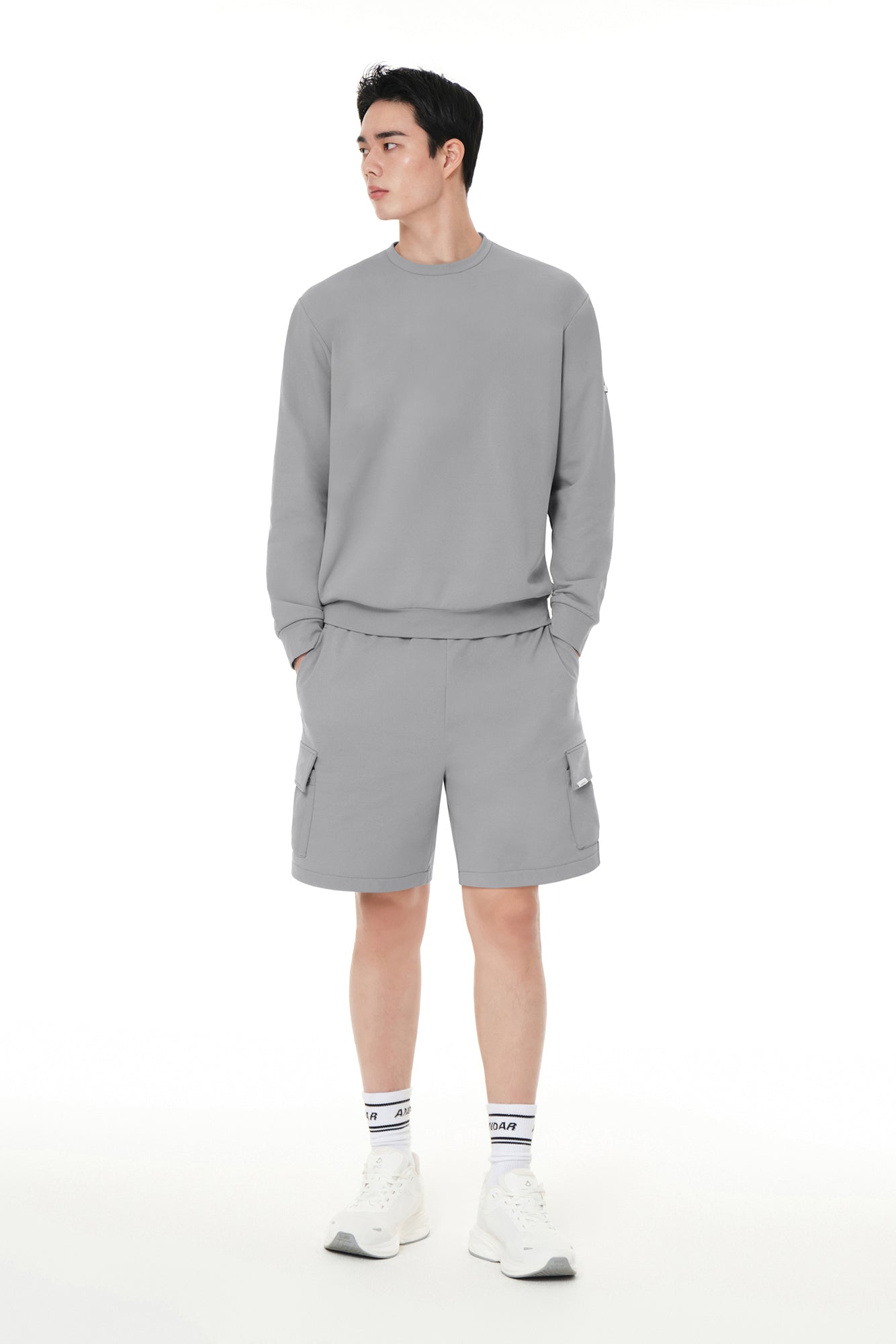Men's Airy Fit Sweat Cargo Shorts