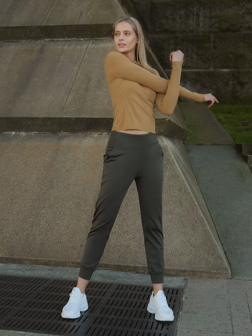 Airmooth Fleece Jogger Leggings