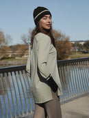 Brushed Airy Fit Oversized Fit Long Sleeve