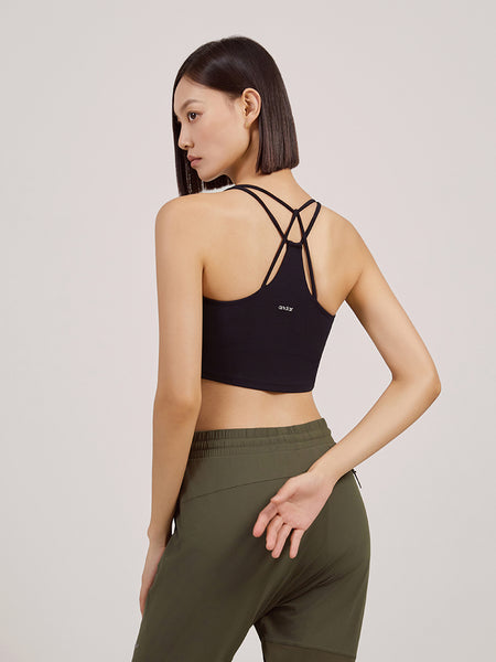 Softension Cross Back Longline Bra