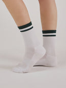 Double Ringle Crew Socks