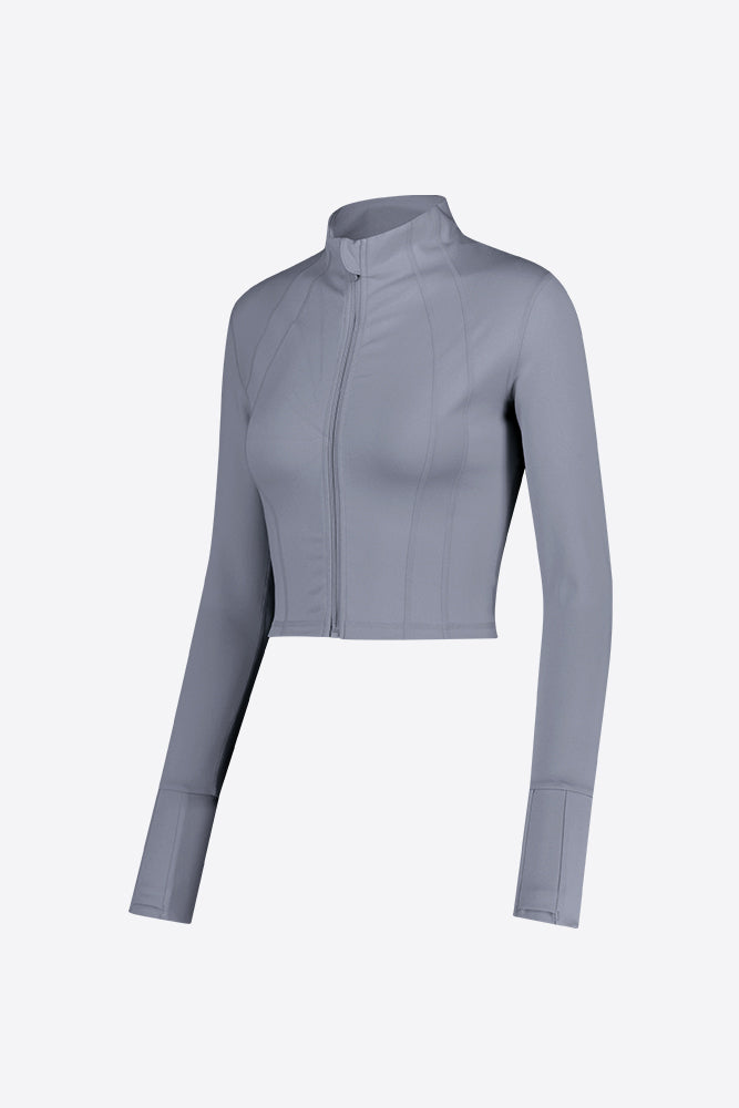 Comfort Fit Cropped Jacket