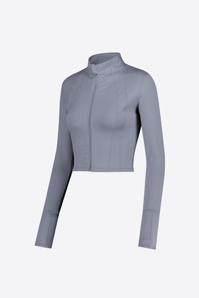 Comfort Fit Cropped Jacket