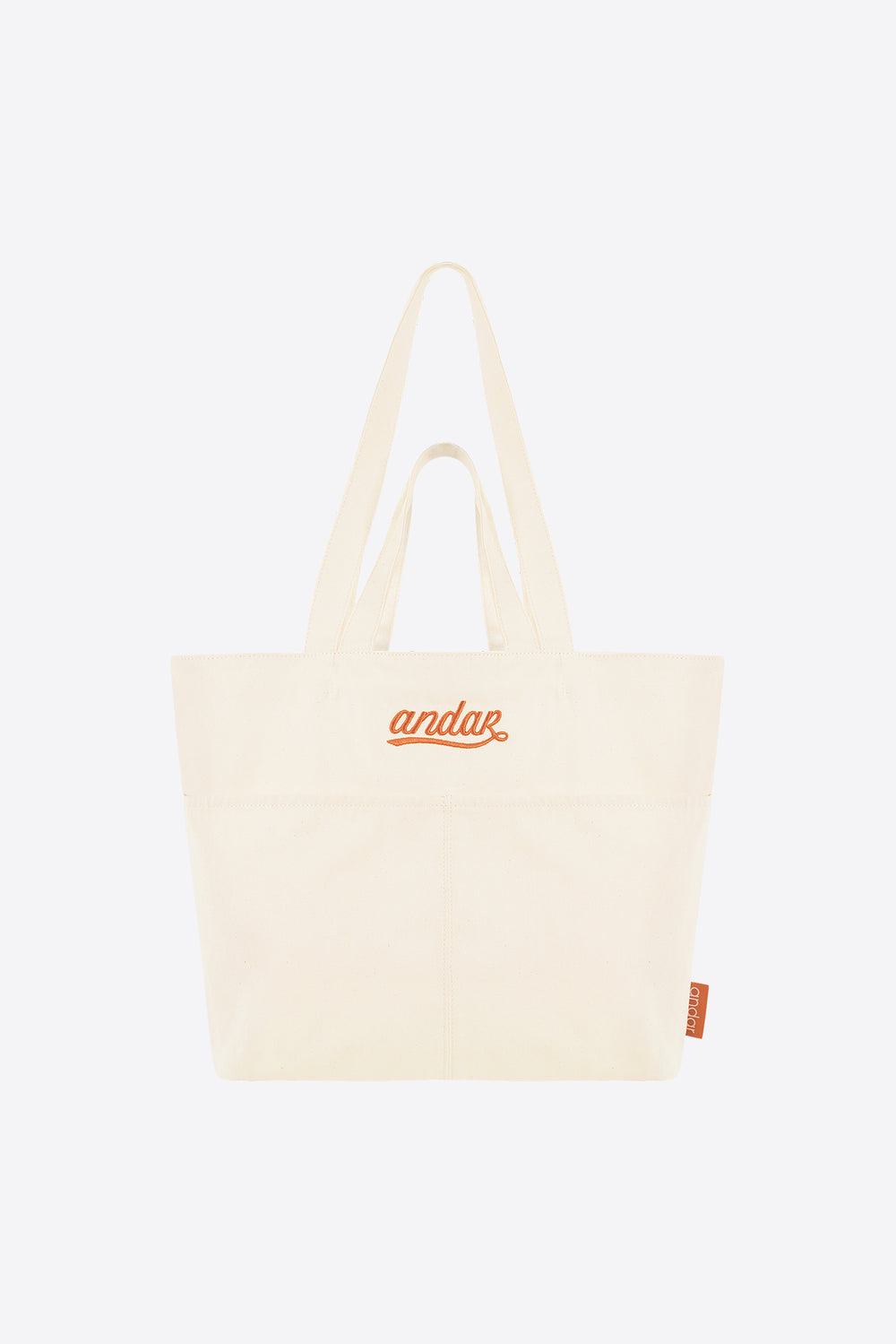2-Pocket Logo Canvas Bag