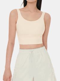 Be-Free All Day Longline Bra - Whisper Cream