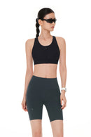 Running Front-Zip Bra