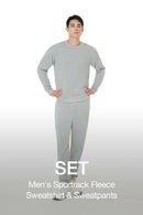 [SET] Men's Sportrack Fleece Sweatshirt & Sweatpants