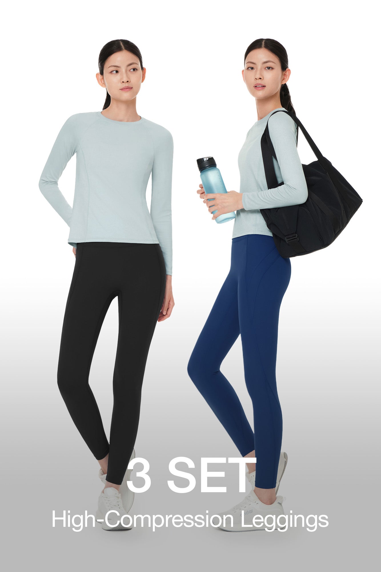 [3 SET] Airywin Fit Tension Leggings