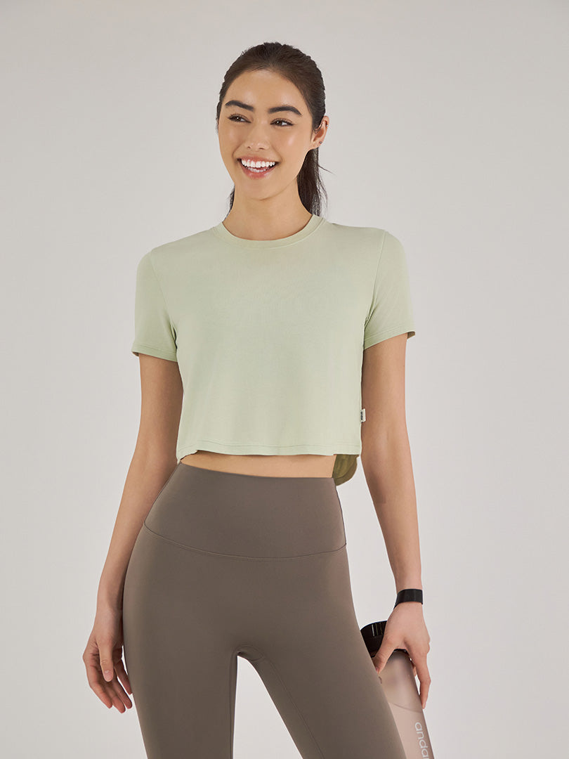 Comfytension Semi Cropped Short Sleeve