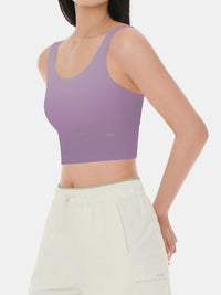 Be-Free All Day Longline Bra - Violet Tulips