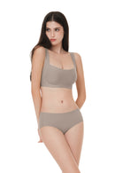 Cover Fit Moulded Hook & Eye Bra (Built-In Pads)