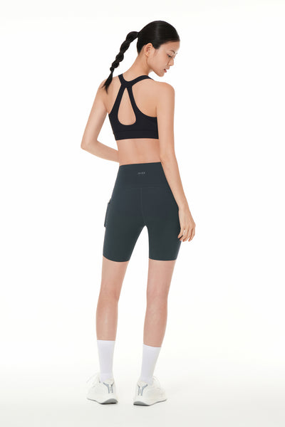 Running Front-Zip Bra