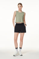 Airtouch Pace Cropped Tank Top