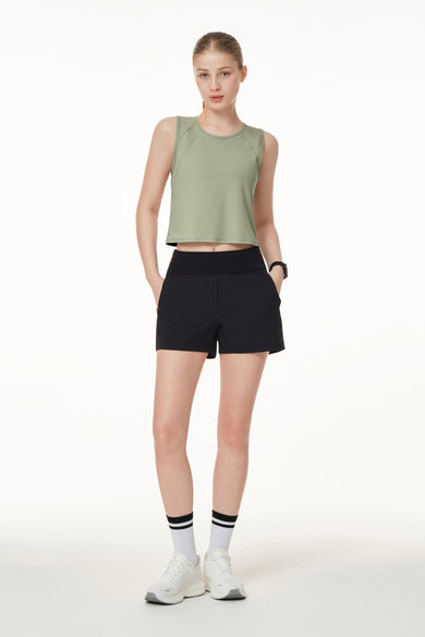 Airtouch Pace Cropped Tank Top