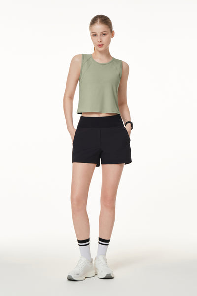 Airtouch Pace Cropped Tank Top
