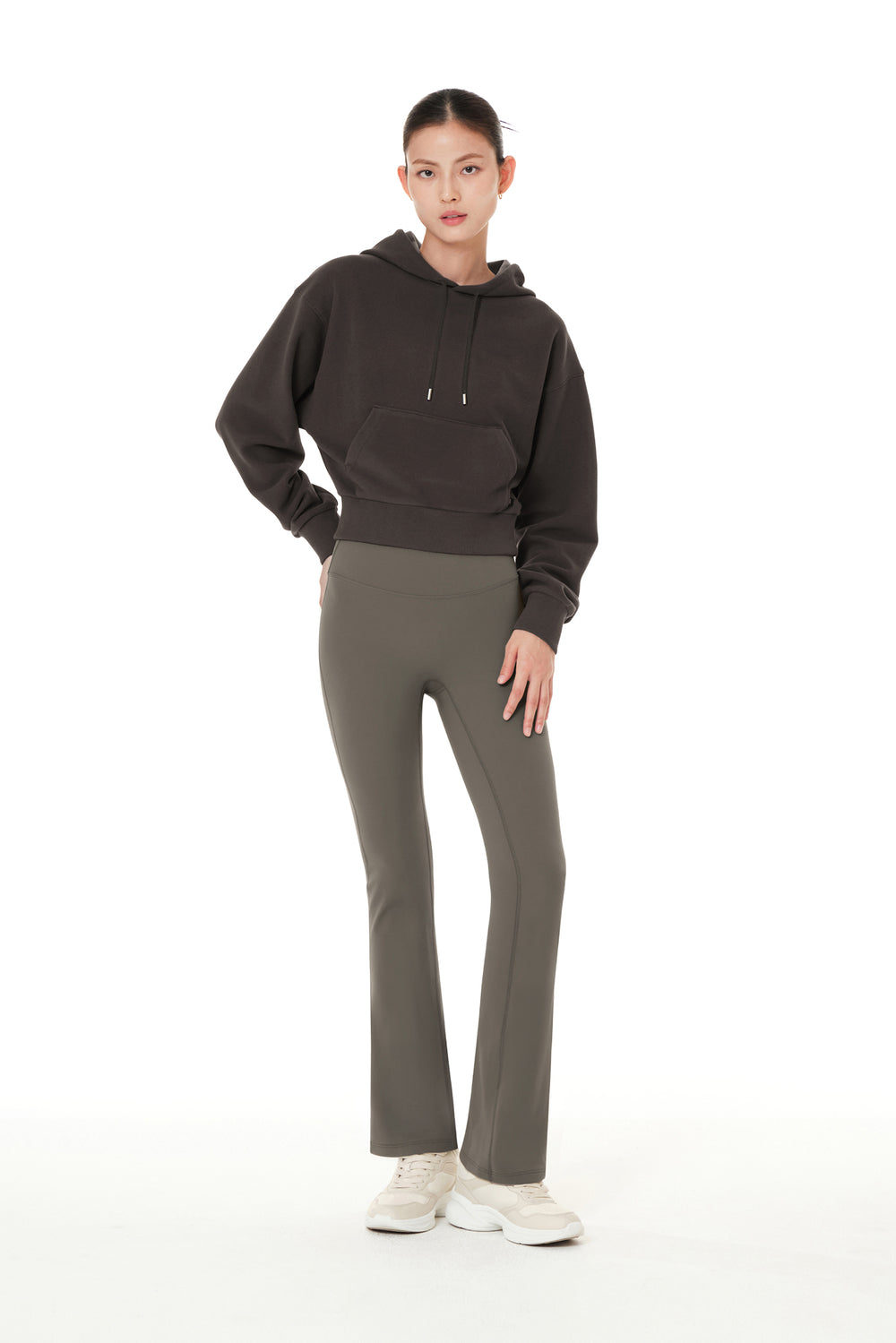 [2 SET] Airwarm Fleece Wide Pants & Flare Leggings