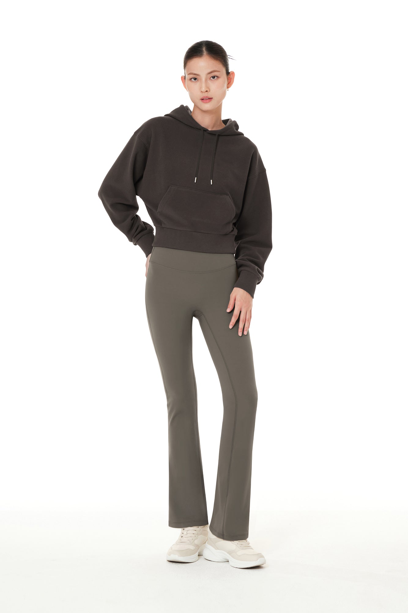 [2 SET] Airwarm Fleece Wide Pants & Flare Leggings