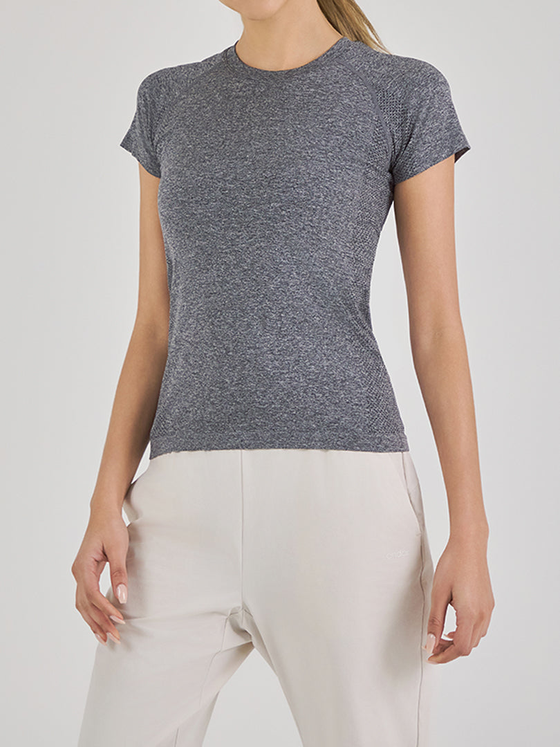 Skin Feel Slim Fit Short Sleeve
