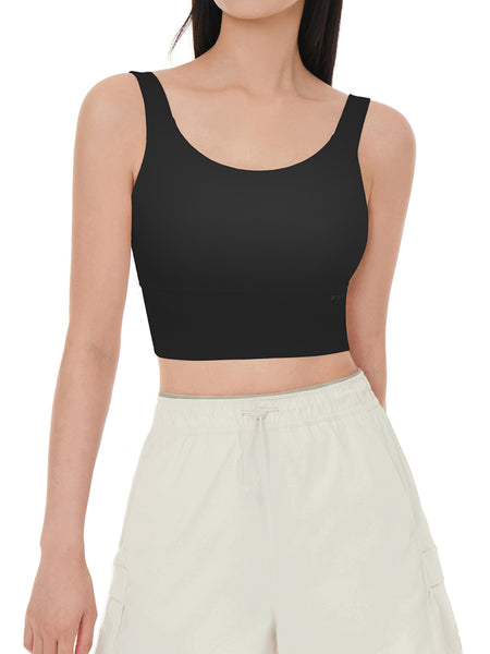 Be-Free All Day Longline Bra - Black