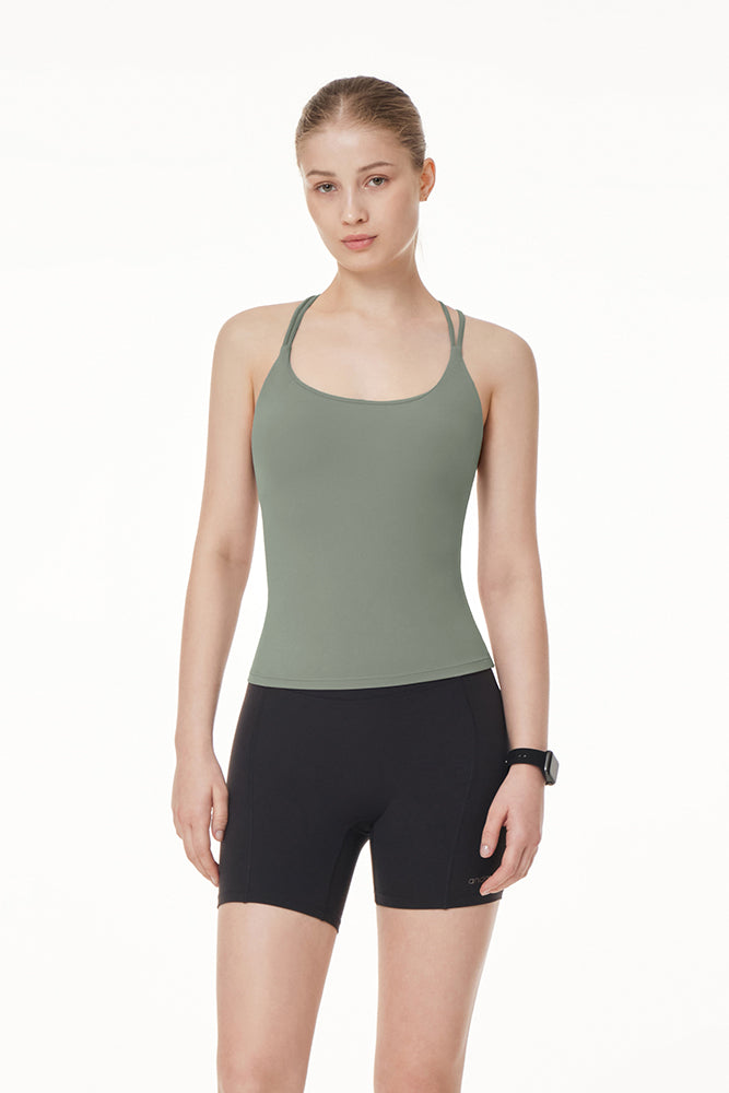 Softension Cross Back Tank Top