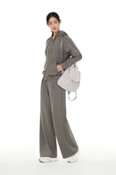 [SET] Mildmooth Wide Pants & Full-Zip Hoodie