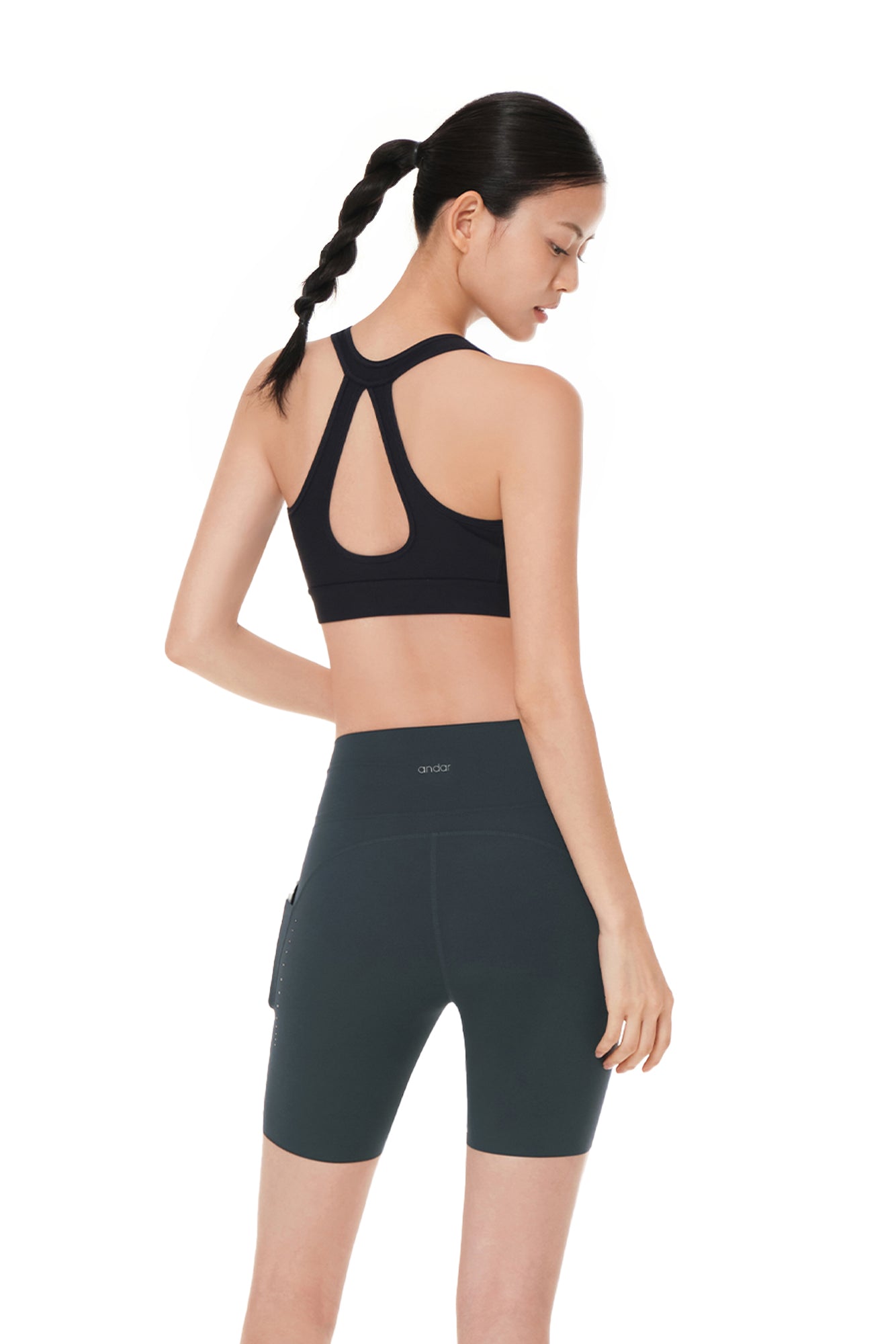 Running Front-Zip Bra