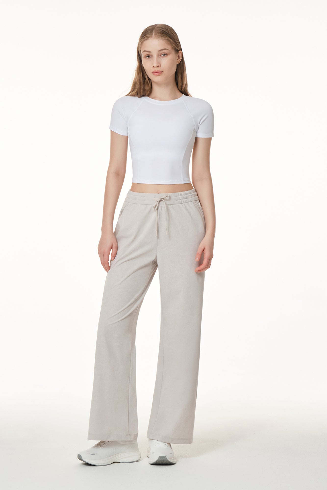 [2 SET] Airtouch Pace Cropped Short Sleeve