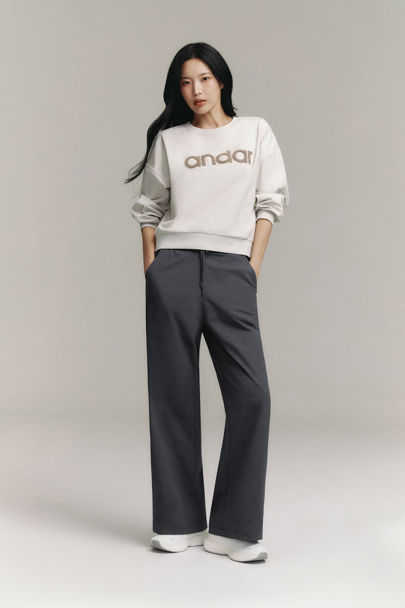 Airy Fit Fleece Wide Pants