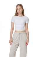 Airtouch Pace Cropped Short Sleeve