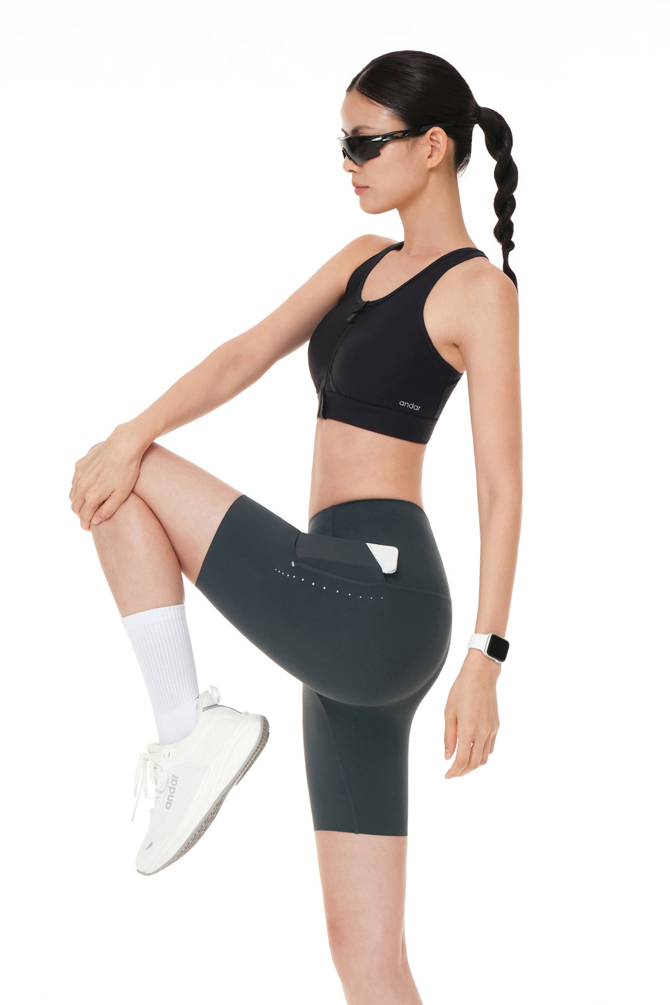 Running Pocket Biker Shorts