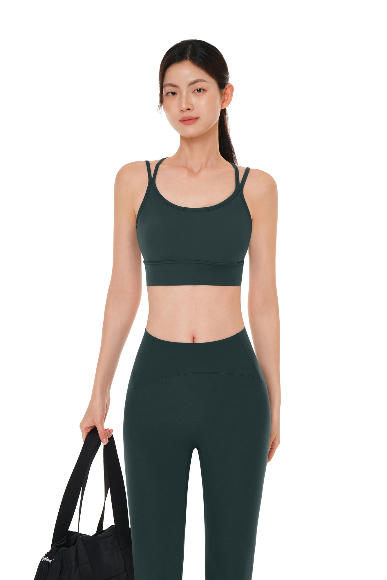 Softension Y Strappy Longline Bra