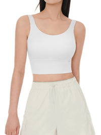 Be-Free All Day Longline Bra - Bright White