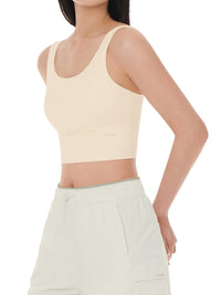 Be-Free All Day Longline Bra - Whisper Cream
