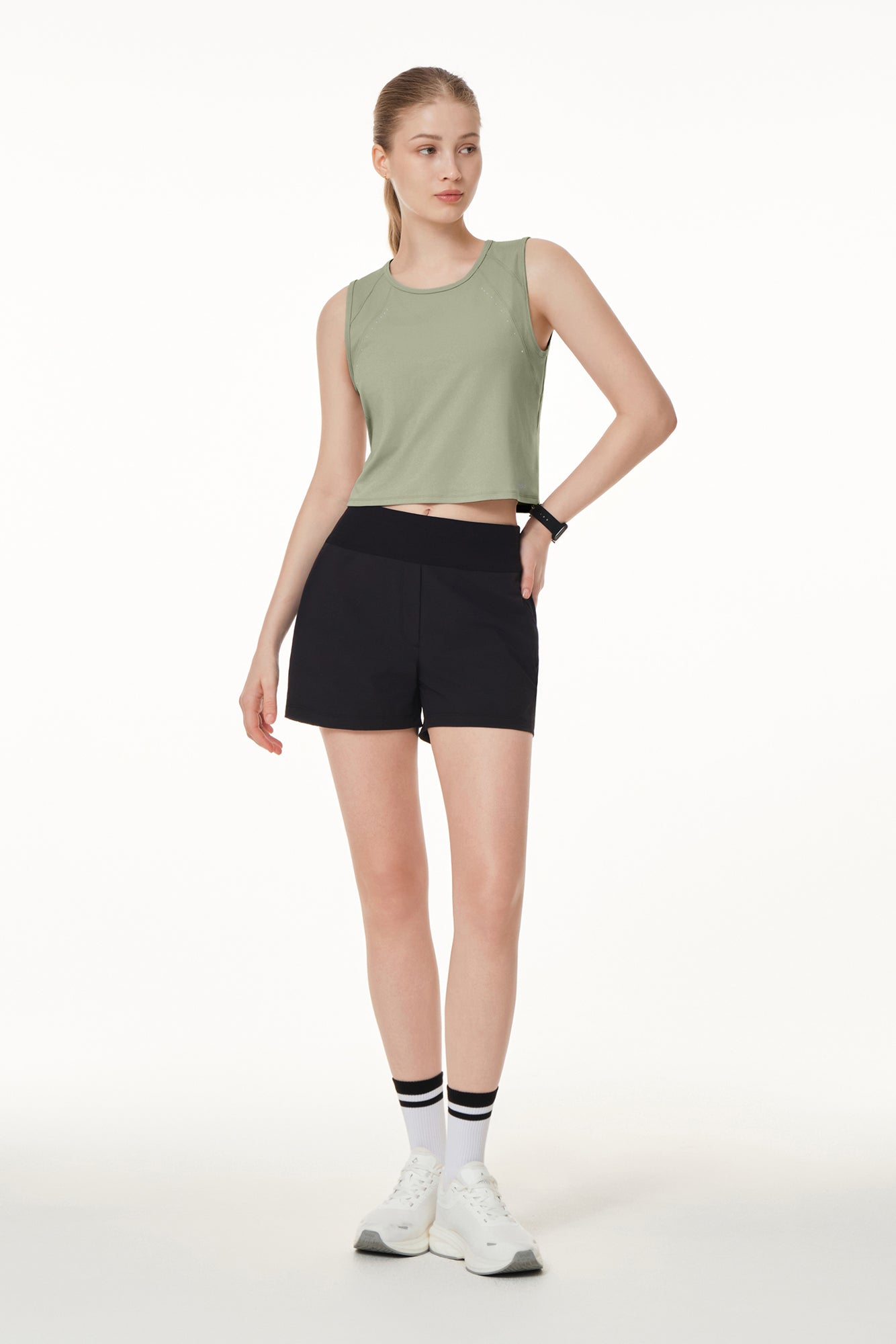 Airtouch Pace Cropped Tank Top