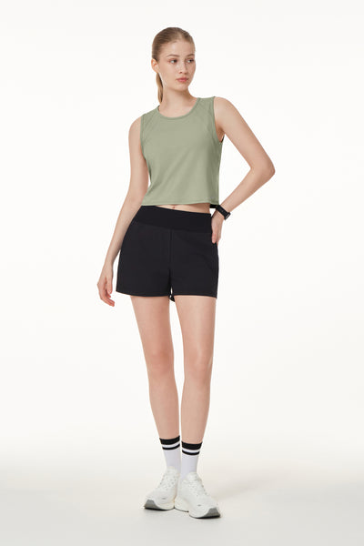 Airtouch Pace Cropped Tank Top