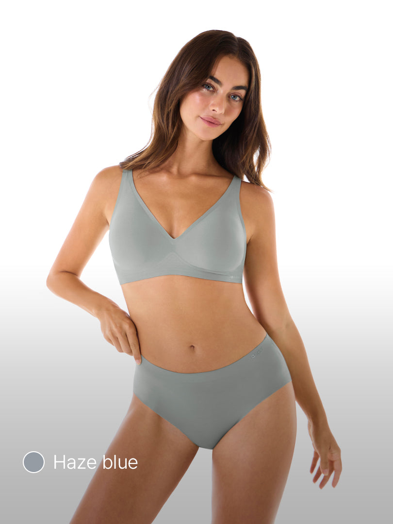 [3 SET] All-Day Fit Hook & Eye Bra (Built-In Pads)