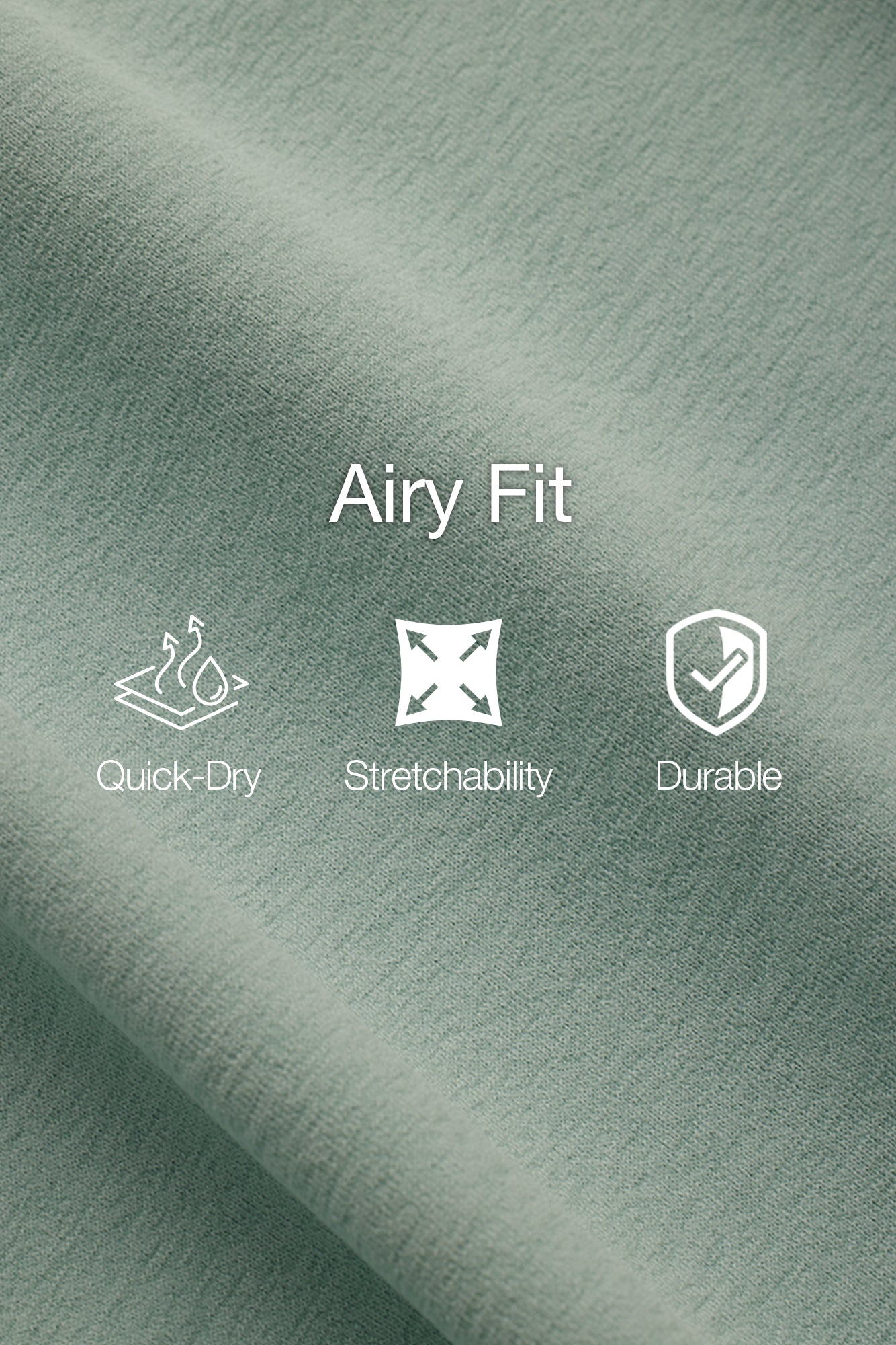 [SET]  Men's Airy Fit Short Sleeve & Men's Airy Fit Shorts