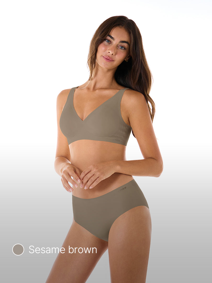 [3 SET] All-Day Fit Hook & Eye Bra (Built-In Pads)