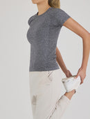 Skin Feel Slim Fit Short Sleeve