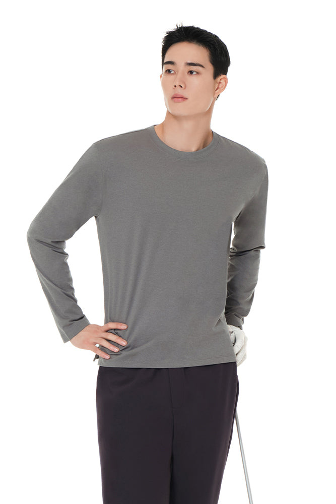 ★andar★ Airy Fit Peach Overfit Long Sleeve Airy Fit Oversized Fit Long Sleeve – andar