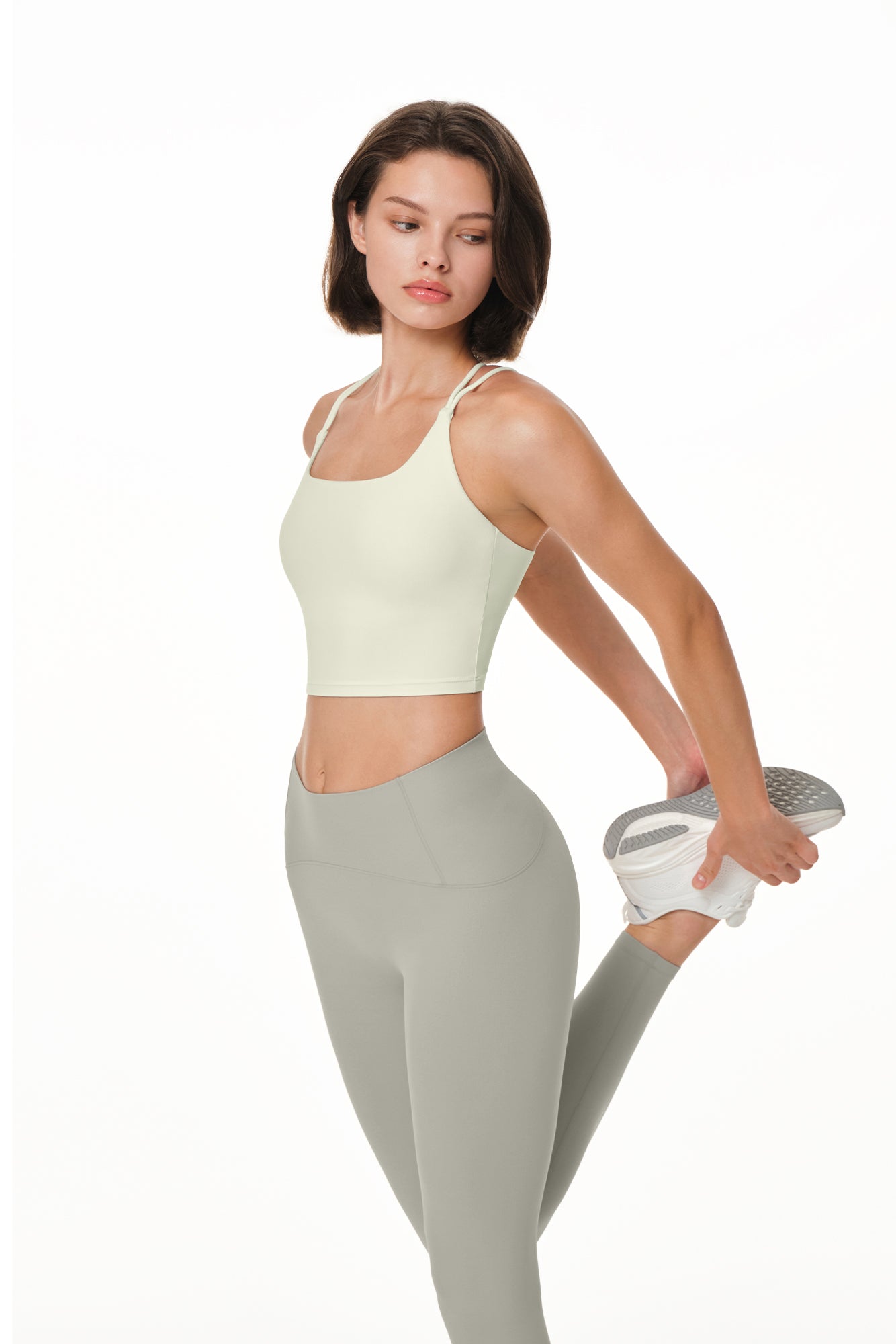 Softension Cross Back Longline Bra