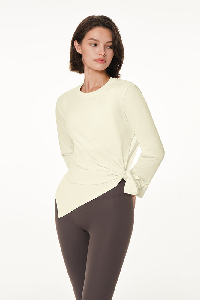 Brushed Airy Fit Oversized Fit Long Sleeve