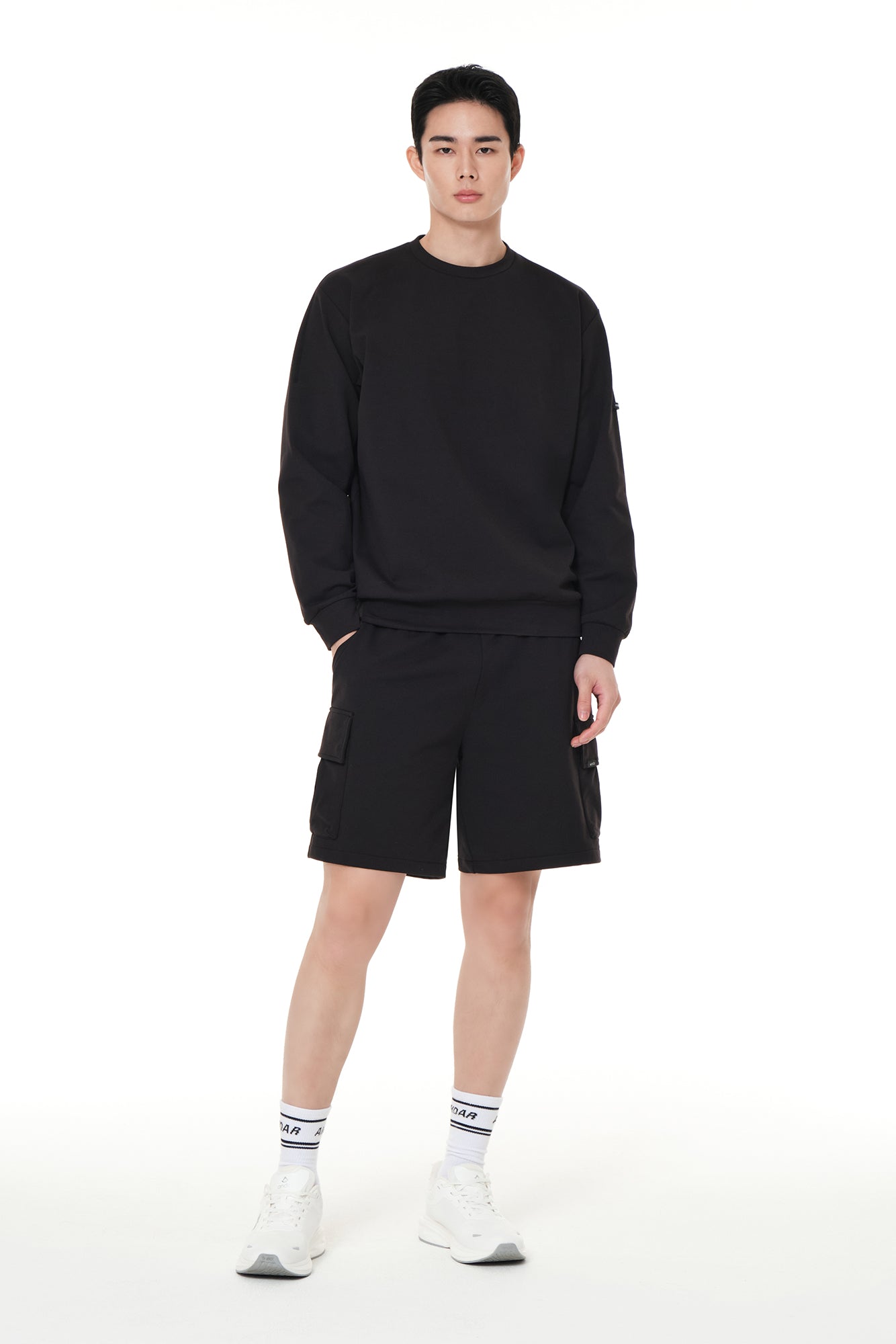 Men's Airy Fit Sweat Cargo Shorts