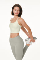 Softension Cross Back Longline Bra