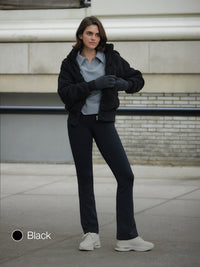 Airwarm Fleece Flare Leggings (Short)