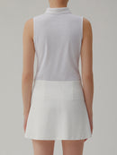Pique Polo Slim-Fit Sleeveless