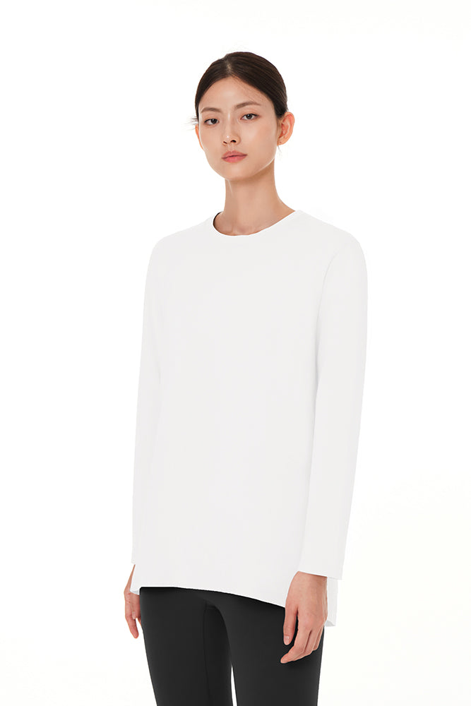 [2 SET] Brushed Airy Fit Oversized Fit Long Sleeve