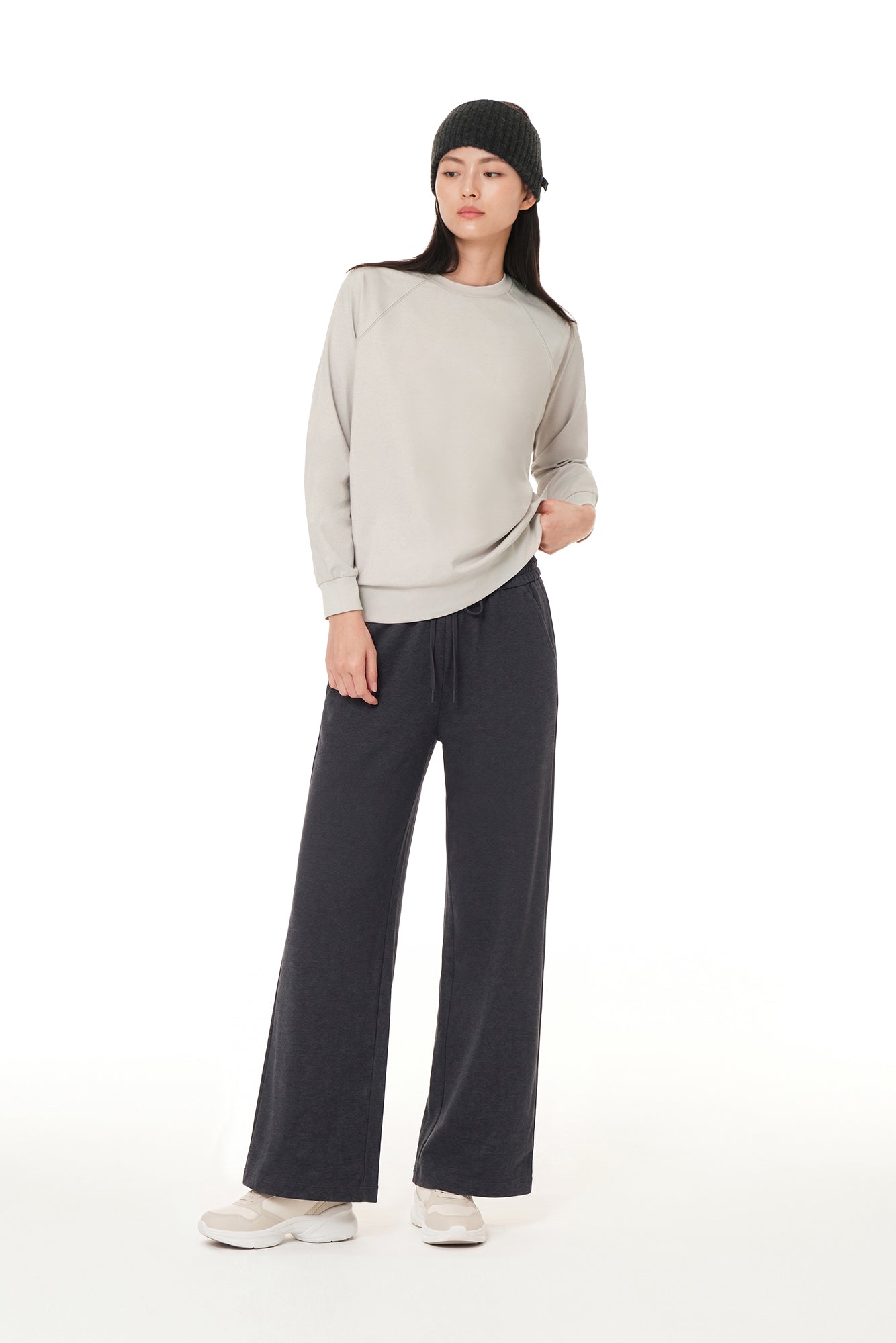 Airy Fit Fleece Wide Pants